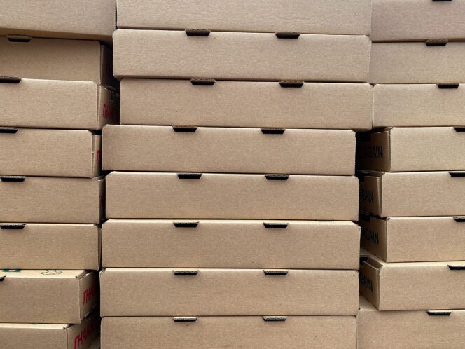 pourquoi les boites a pizza sont carrées
